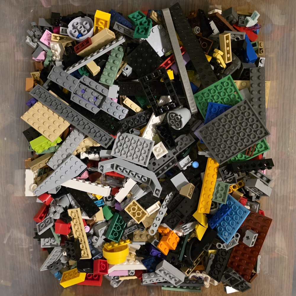 2 LBS Mixed Lego Lot #2